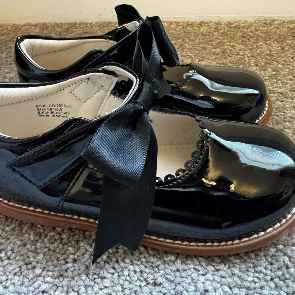 Felix & Flora Toddler Little Girl Mary Jane Dress Shoes - Ballet Flats for Girls